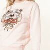 Kenzo Classic Tiger Sweatshirt Damen, Pink