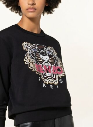 Kenzo Classic Tiger Sweatshirt Damen, Schwarz