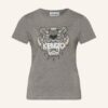 Kenzo Classic Tiger T-Shirts Damen, Grau