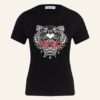 Kenzo Classic Tiger T-Shirts Damen, Schwarz