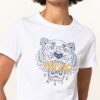 Kenzo Classic Tiger T-Shirts Damen, Weiß