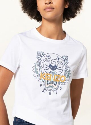 Kenzo Classic Tiger T-Shirts Damen, Weiß