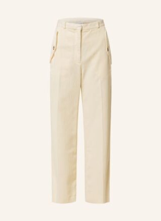 Kenzo Cord-Culotte Damen, Weiß