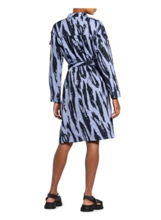 Kenzo Hemdblusenkleid Damen, Blau
