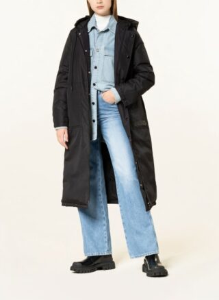 Kenzo Steppmantel Damen, Schwarz