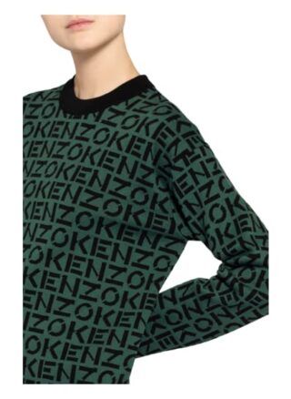 Kenzo Strickkleid Damen, Grün