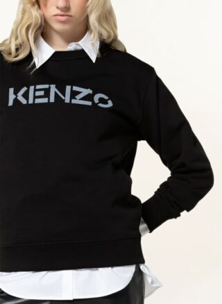Kenzo Sweatshirt Damen, Schwarz