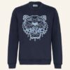 Kenzo Tiger Seasonal Sweatshirt Herren, Blau