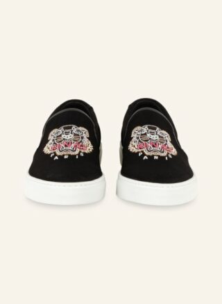 Kenzo Tiger Sneaker Herren, Schwarz