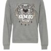 Kenzo Tiger Sweatshirt Herren, Grau