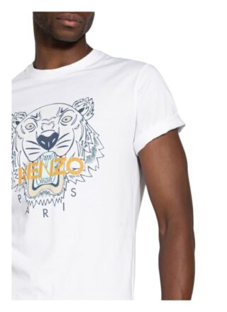 Kenzo Tiger T-Shirt Herren, Weiß