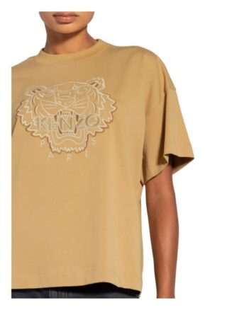 Kenzo Tiger T-Shirts Damen, Beige