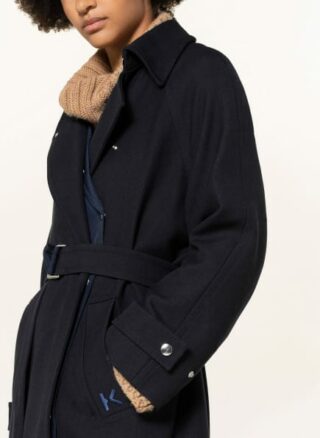 Kenzo Trenchcoat Damen, Blau