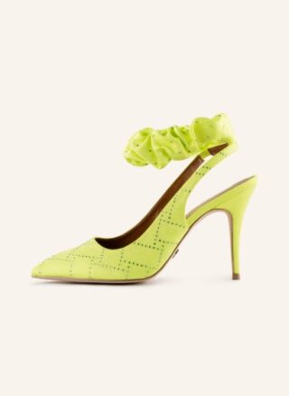 Kurt Geiger Samtpumps Damen, Gelb