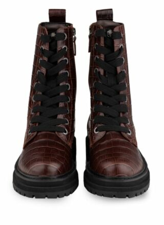 Kurt Geiger Siva Schnürboots Damen, Rot