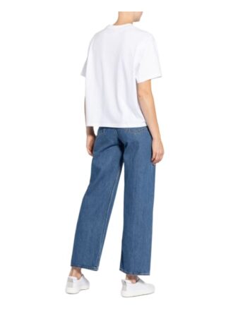 LACOSTE L!VE Oversized-Shirt Damen, Weiß