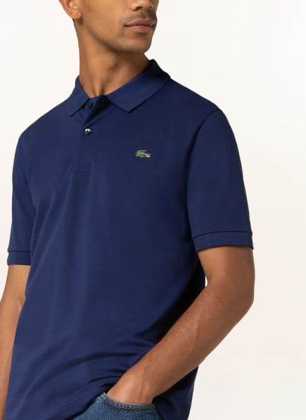 LACOSTE L!VE Pique-Poloshirt Herren, Blau LACOSTE L!VE Pique-Poloshirt Herren, Blau