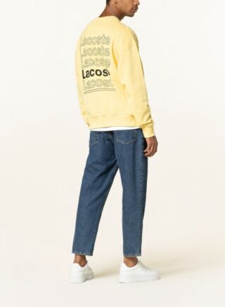 LACOSTE L!VE Sweatshirt Herren, Gelb