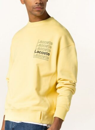 LACOSTE L!VE Sweatshirt Herren, Gelb