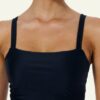 LANASIA Isabelle Top Damen, Schwarz