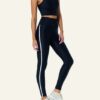 LANASIA Isabelle Top Damen, Schwarz