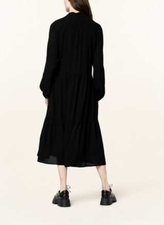 LANIUS Hängerkleid Damen, Schwarz