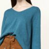 LANIUS Pullover Damen, Blau