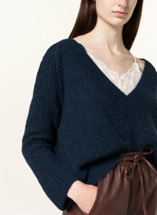 LANIUS Pullover Damen, Blau