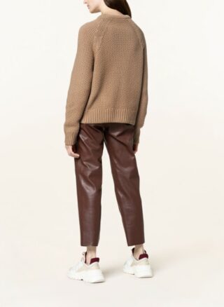 LANIUS Pullover Damen, Braun