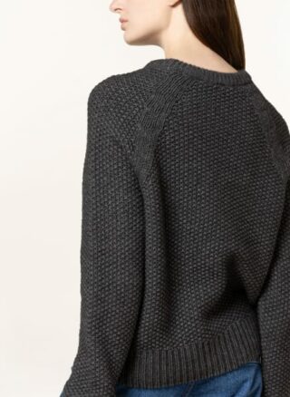 LANIUS Pullover Damen, Grau
