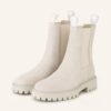 LÄST Daze Chelsea Boots Damen, Weiß