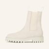 LÄST Daze Chelsea Boots Damen, Weiß