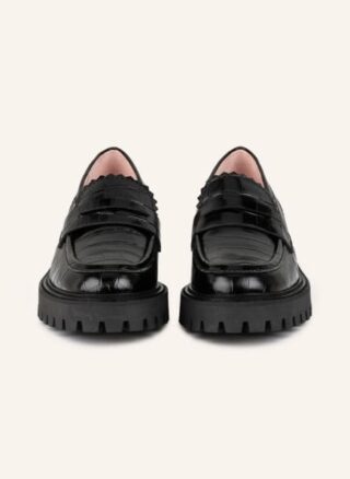 LÄST Penny-Loafer Damen, Schwarz