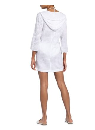 LIDEA Shibori Tunika Damen, Weiß