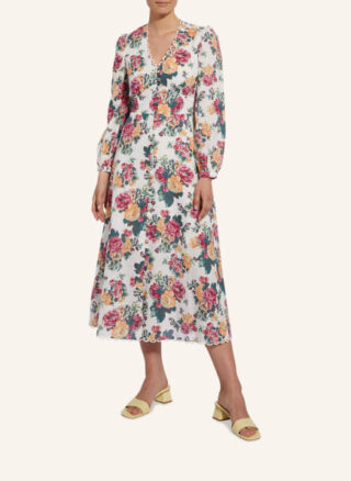 LIMBERRY Rose Kleid in A-Linie Damen, Weiß