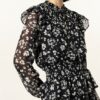 LIU JO Hängerkleid Damen, Schwarz