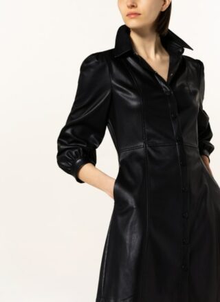 LIU JO Hemdblusenkleid Damen, Schwarz