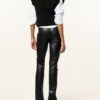 LIU JO Lederhose Damen, Schwarz