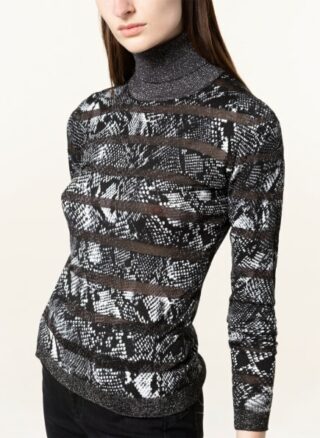LIU JO Rollkragenpullover Damen, Schwarz
