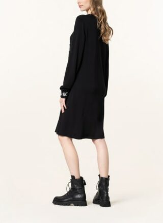LIU JO Sweatkleid Damen, Schwarz
