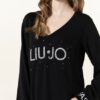 LIU JO Sweatkleid Damen, Schwarz