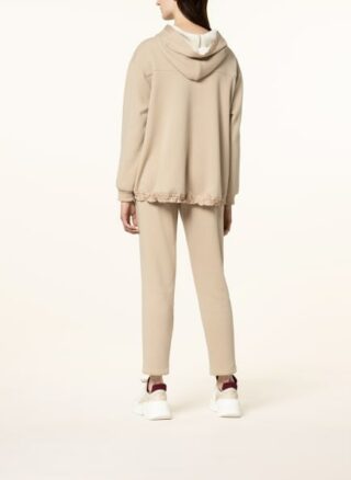 LOUIS and MIA Hoodie Damen, Beige