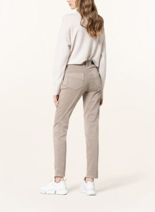 LUISA CERANO 5-Pocket-Hose Damen, Beige