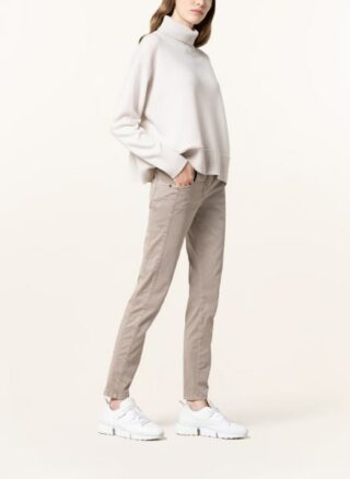 LUISA CERANO 5-Pocket-Hose Damen, Beige