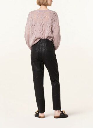 LUISA CERANO 5-Pocket-Hose Damen, Schwarz