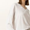 LUISA CERANO Blusenshirt Damen, Weiß