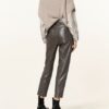 LUISA CERANO Cigarettenhose Damen, Braun