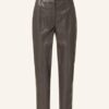LUISA CERANO Cigarettenhose Damen, Braun