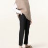 LUISA CERANO Cigarettenhose Damen, Braun