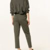 LUISA CERANO Cigarettenhose Damen, Grün